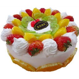 水果生日蛋糕(水果蛋糕的做法)